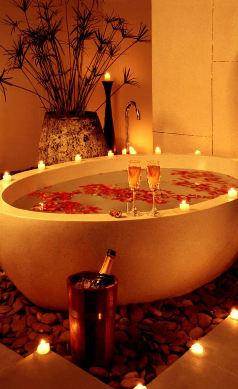 20 Romantic Bathroom Decoration Ideas for Valentine's Day