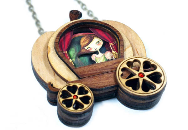 The Fairy-Tale Inspired Wooden Jewellery