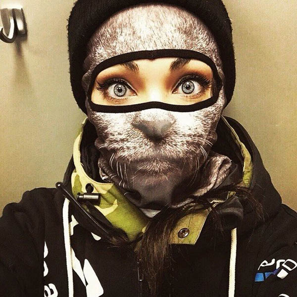 Cool and Playful Animal Face Balaclavas By Teya Salat