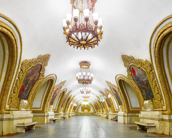 Stunning and Elaborate Russian Metro system