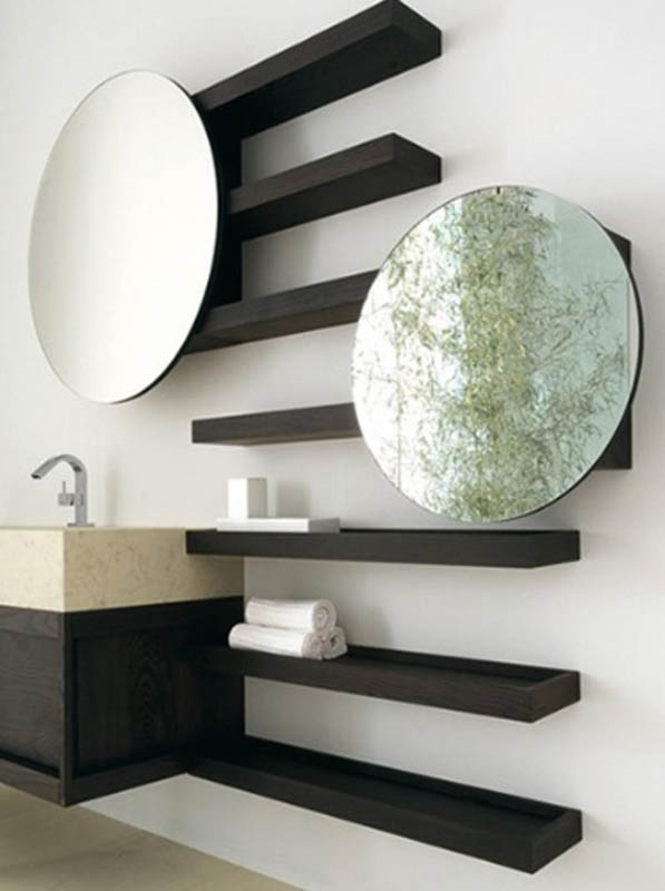 bathroom mirrors contemporary