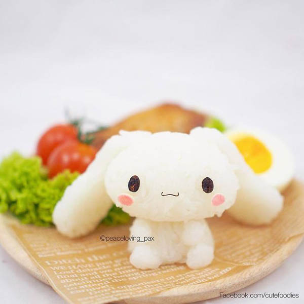 Too Adorable to be Eaten Rice Ball - Design Swan