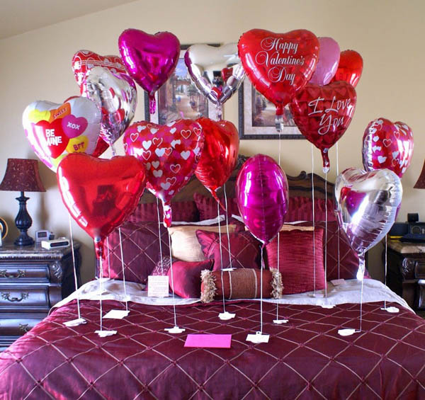 Valentine's Day Bedroom Decoration Ideas