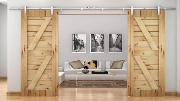 Cleverly Use Interior Sliding Barn Doors In Your Home