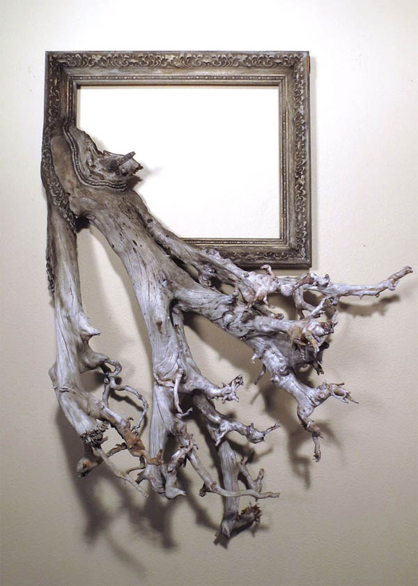 When Dead Tree Fused With Picture Frames, One of the Most Spooky Wall Decor Invented