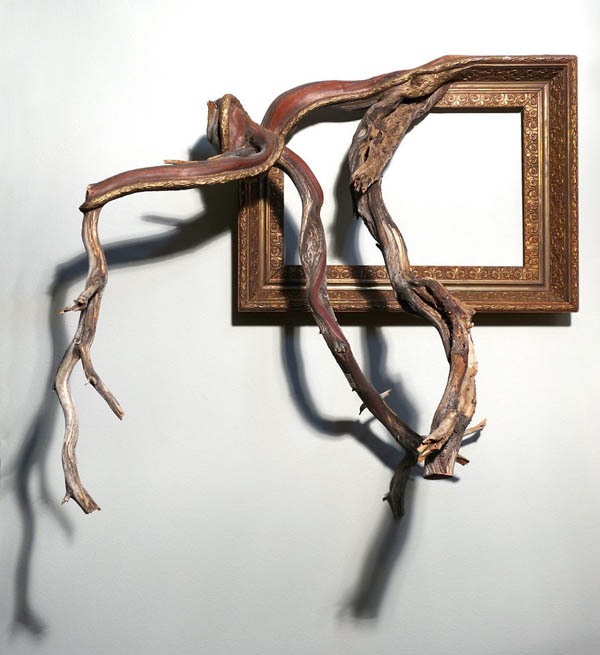 When Dead Tree Fused With Picture Frames, One of the Most Spooky Wall Decor Invented