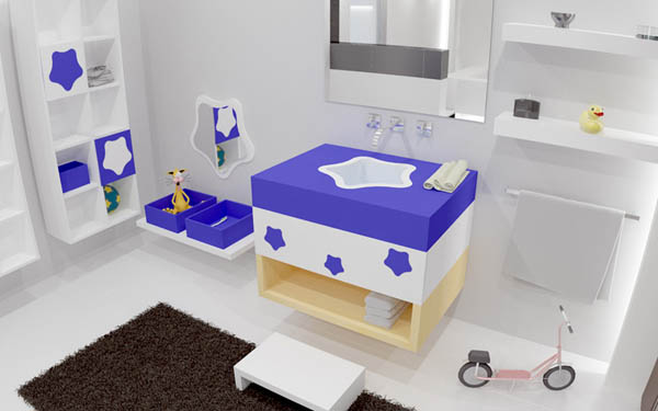 Create a Kids Friendly Bathroom