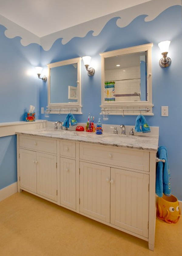 Create a Kids Friendly Bathroom