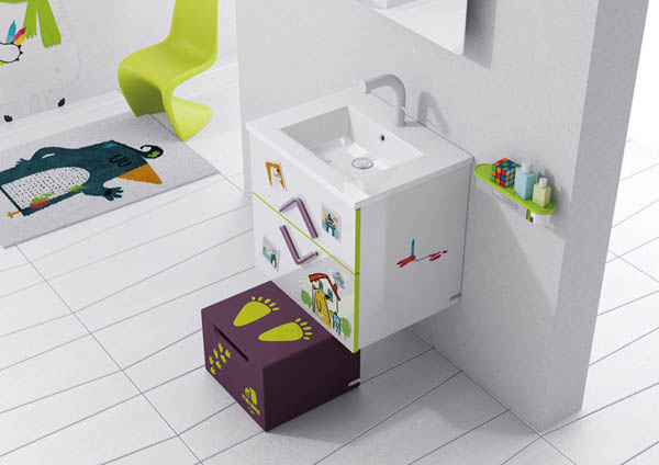 Create a Kids Friendly Bathroom