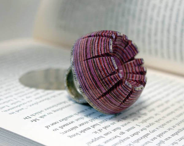 Jewellery Made out of Discarded Books