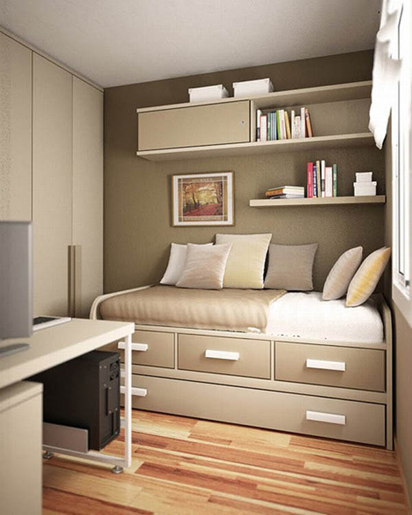 20 Big Ideas for Small Bedroom Designs