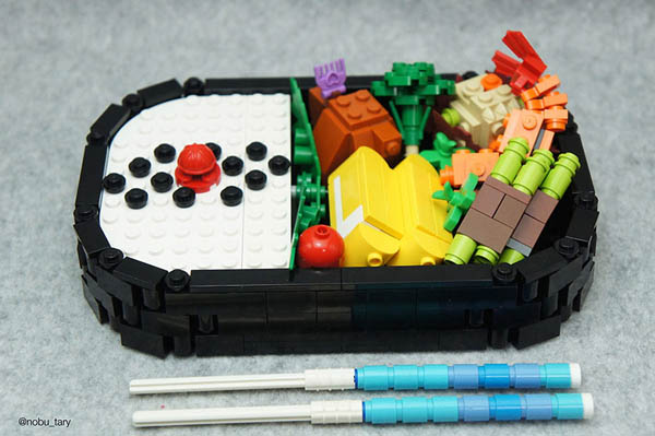 Delicious Lego Food Sculptures