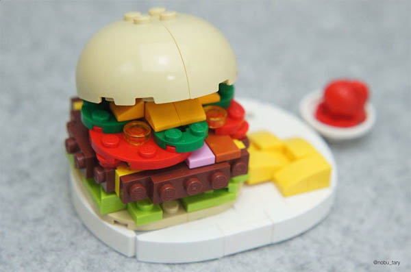 Delicious Lego Food Sculptures