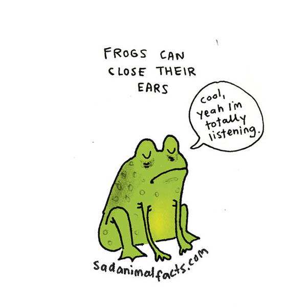 Sad Animal Facts: Cute Illustrations with Sobering Facts
