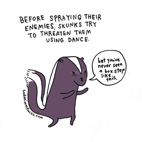 Sad Animal Facts: Cute Illustrations with Sobering Facts