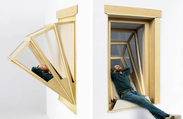 More Sky:Innovative Window System Concept Provide More Outdoor Time for Small Apartment