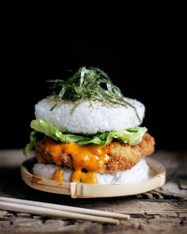 Mouthwatering Sushi Burger is the New Hottest Food Trend
