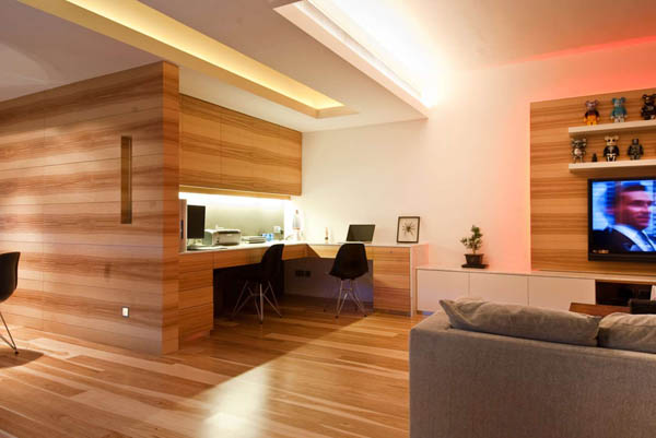 25 Modern Home Design with Wood Panel Wall