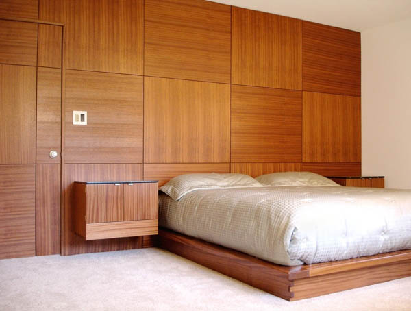 25 Modern Home Design with Wood Panel Wall