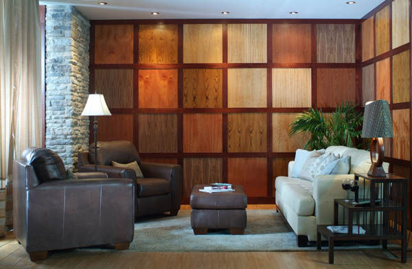 25 Modern Home Design with Wood Panel Wall