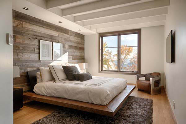 25 Modern Home Design with Wood Panel Wall