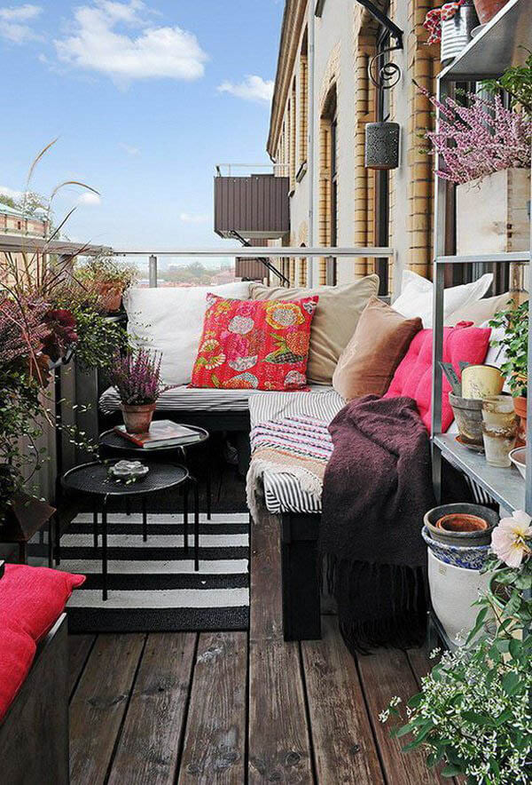 40 Inspiring Balcony Decoration Ideas