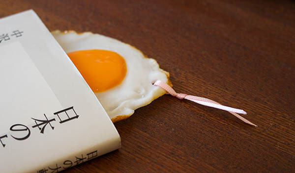 Unusual Lifelike Fake Food Bookmarks from Japan