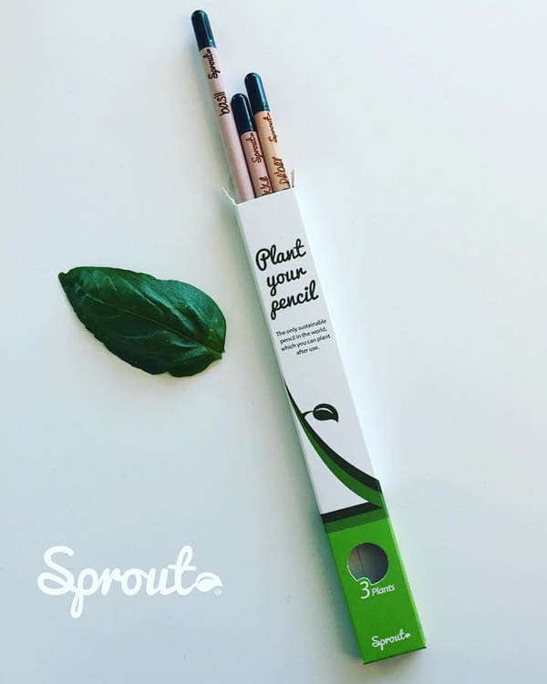 Sprout Pencil: Giving Birth to the New Life with Worn-out Writing Utensils