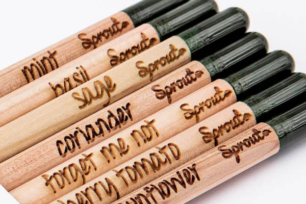 Sprout Pencil: Giving Birth to the New Life with Worn-out Writing Utensils
