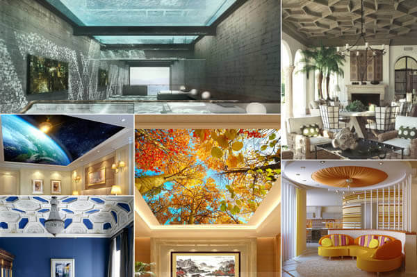 30 Creative and Unusual Ceiling Designs