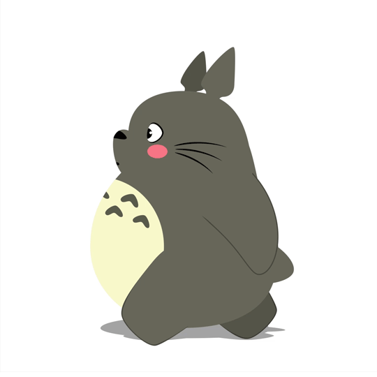 Adorable Animated Totoro Helps to Motivate You Start Exercising