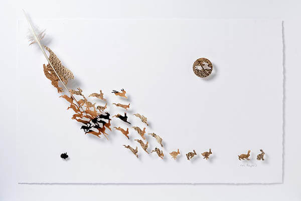 Stunning Art of Sculpting with Feathers