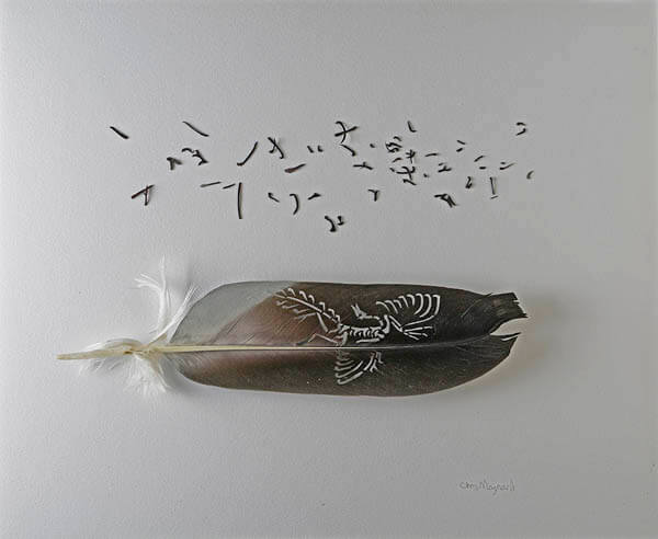 Stunning Art of Sculpting with Feathers