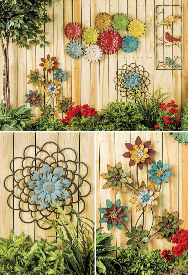 17 Creative Garden Fence Decoration Ideas