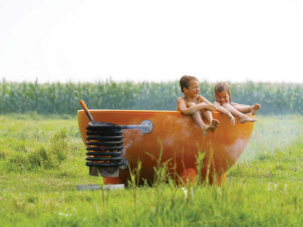 Hot Tub on The Go! Portable by Floris Schoonderbeek