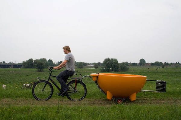 Hot Tub on The Go! Portable by Floris Schoonderbeek