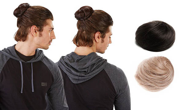 Clip-on Man Buns, Another Weird Invention for Man's Hair Trend