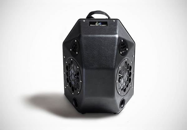 BeatBringer: a Boombox Backpack Allows you Party EVERYWHERE