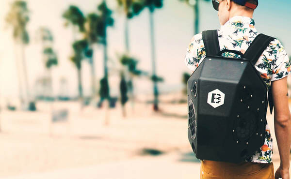 BeatBringer: a Boombox Backpack Allows you Party EVERYWHERE