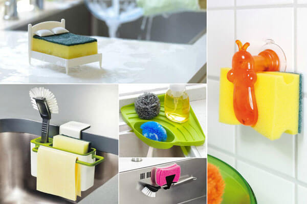 How to Make a Kitchen Sponge Holder