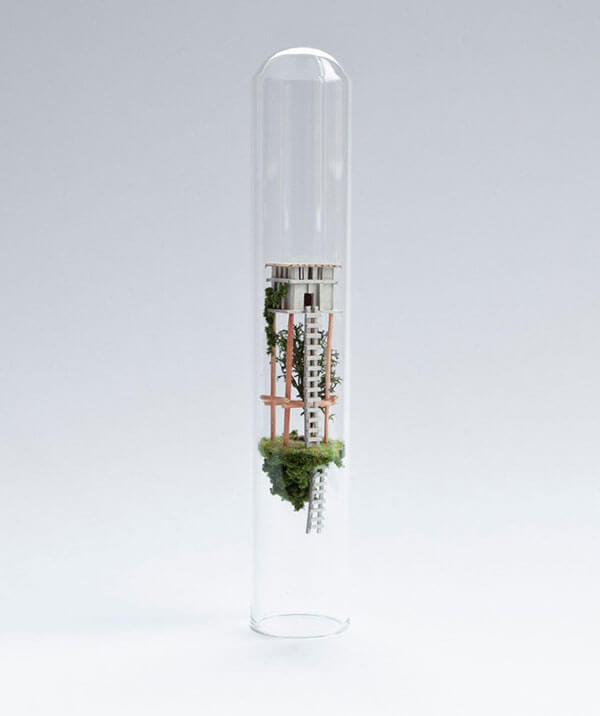 How Spacious a Glass Test Tube Can Be?