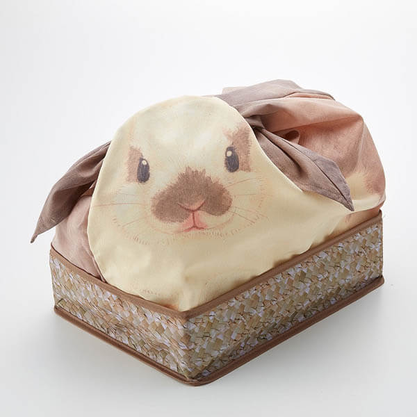 Cute Bunny Pouches Help to Tidy Your Space in an Adorable Way