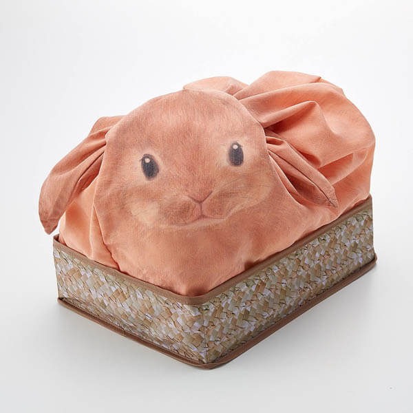 Cute Bunny Pouches Help to Tidy Your Space in an Adorable Way