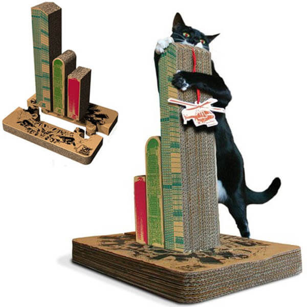 6 Unique and Playful Cat Scratching Posts