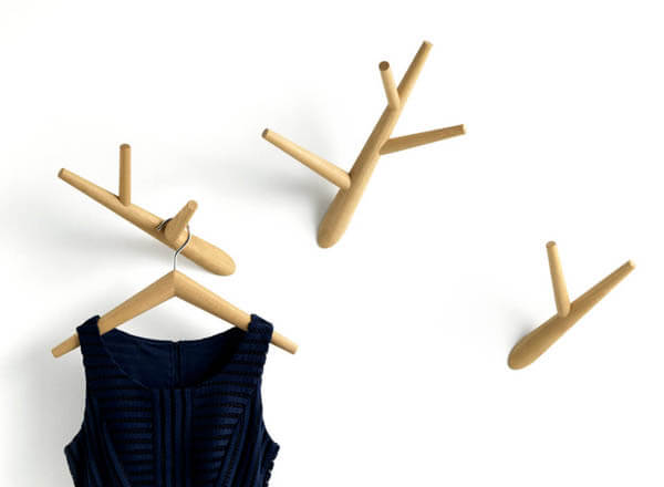 10 Cool and Unique Wall-mounted Coat Hangers and Hooks Design