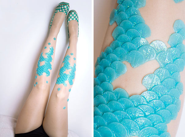 Beautiful and Elegant Mermaid Tights