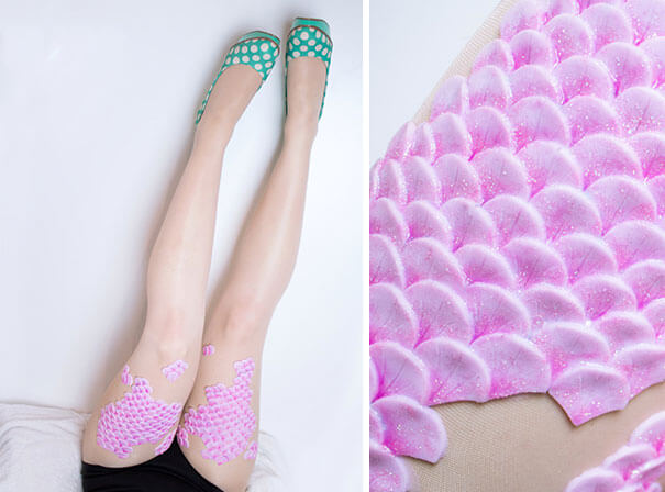 Beautiful and Elegant Mermaid Tights