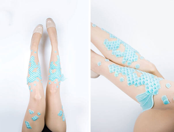 Beautiful and Elegant Mermaid Tights