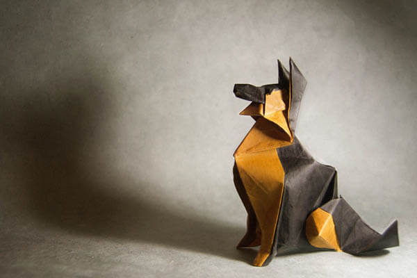 Stunning Origami Animal Created Folded by Gonzalo García Calvo