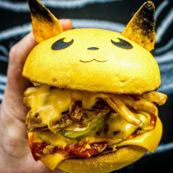 Adorable Pokémon Inspired Burgers